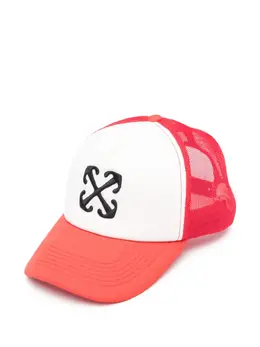 Off-White: Красная шляпа  Arrow