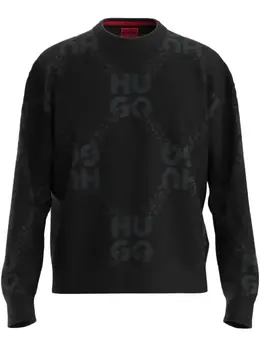 HUGO: Чёрный свитер 