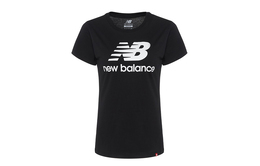 New Balance: Чёрная футболка 