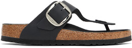 Birkenstock: Чёрные сандалии  Gizeh