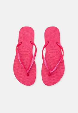 Havaianas: Розовые шлёпанцы 