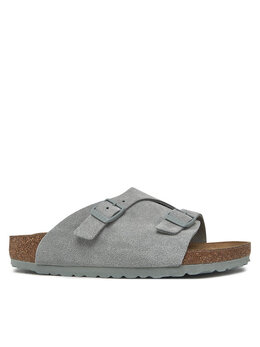 Birkenstock: Зелёные шлёпанцы 