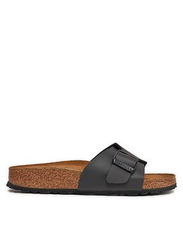 Birkenstock: Чёрные шлёпанцы 