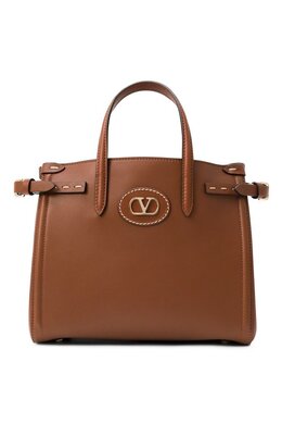 Valentino: Коричневая сумка 