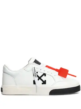 Off-White: Белые кроссовки  Vulcanized