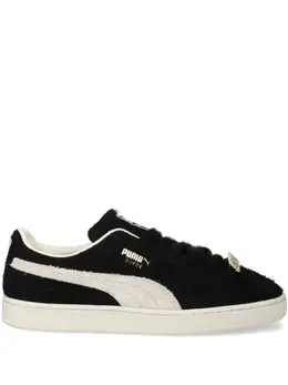 PUMA: Чёрные кроссовки  Suede