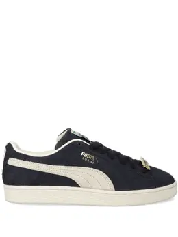 PUMA: Синие кроссовки  Suede