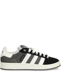 adidas: Чёрные кроссовки  Campus