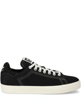 adidas: Чёрные кроссовки  Stan Smith