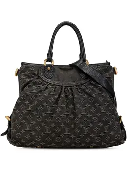 Louis Vuitton Pre-Owned: Чёрная сумка 