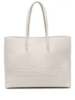 Coccinelle: Белая сумка-шоппер 
