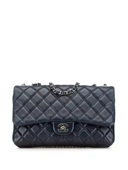CHANEL Pre-Owned: Голубая сумка 
