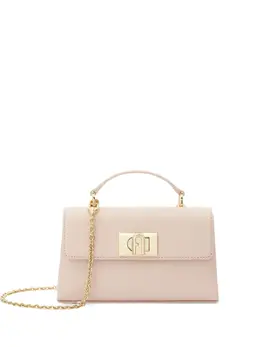 Furla: Светлая сумка-шоппер 