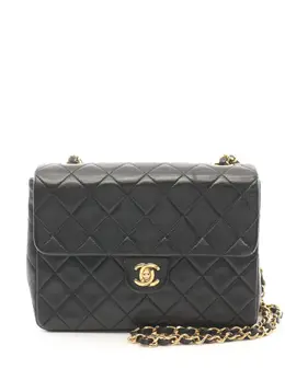 CHANEL Pre-Owned: Чёрная сумка 