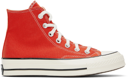 Converse: Красные кеды  Chuck 70