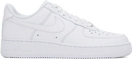 Nike: Белые кроссовки  Air Force 1
