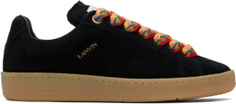 Lanvin: Чёрные кроссовки  Curb