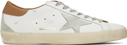 Golden Goose: Белые кроссовки  Super Star