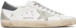 Golden Goose: Белые кроссовки  Super Star