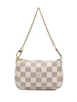 Louis Vuitton Pre-Owned: Белая сумка 