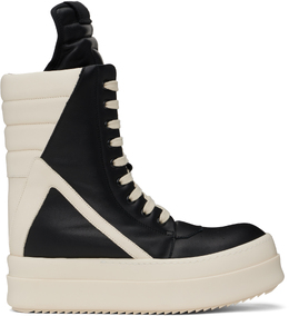 Rick Owens: Чёрные кроссовки  Geobasket