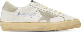 Golden Goose: Белые кроссовки  Super Star