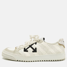 Off-White: Белые кроссовки  Vulcanized