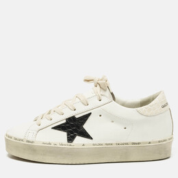 Golden Goose: Белые кроссовки  Hi Star