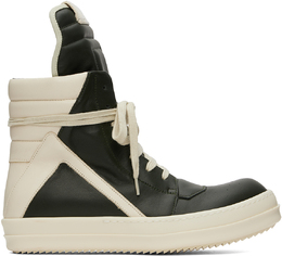 Rick Owens: Зелёные кроссовки  Geobasket