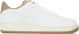 Nike: Коричневые кроссовки  Air Force 1