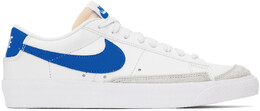 Nike: Синие кроссовки  Blazer Low 77