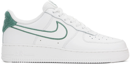 Nike: Зелёные кроссовки  Air Force 1