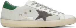 Golden Goose: Белые кроссовки  Super Star