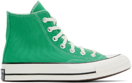 Converse: Зелёные кроссовки  Chuck 70