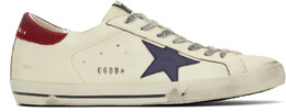 Golden Goose: Белые кроссовки  Super Star