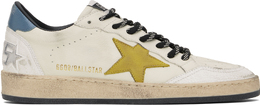 Golden Goose: Белые кроссовки  Ball Star