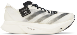 Y-3: Белые кроссовки 
