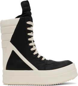 Rick Owens: Чёрные кроссовки  Geobasket