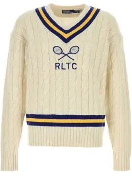 Polo Ralph Lauren: Бежевый свитер 
