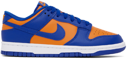 Nike: Оранжевые кроссовки  Dunk Low Retro