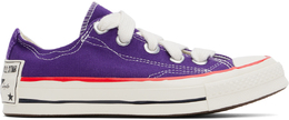 Converse: Фиолетовые кроссовки  Chuck 70