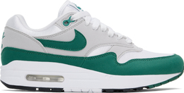 Nike: Зелёные кроссовки  Air Max 1