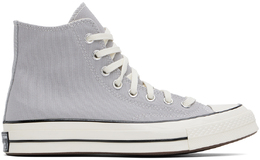 Converse: Серые кеды  Chuck 70