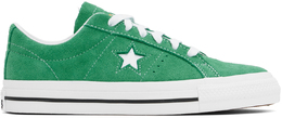 Converse: Зелёные кроссовки  One Star Pro