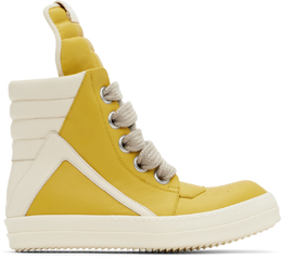 Rick Owens: Жёлтые кроссовки  Geobasket