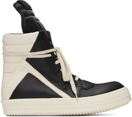 Rick Owens: Чёрные кроссовки  Geobasket