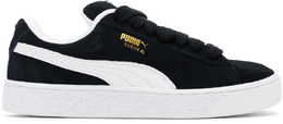 PUMA: Чёрные кроссовки 