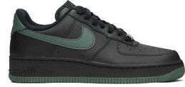 Nike: Чёрные кроссовки  Air Force 1