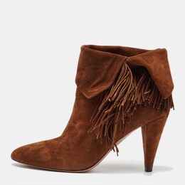 Aquazzura: Коричневые ботинки 