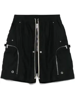 Rick Owens DRKSHDW: Чёрные шорты 